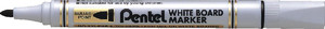 Pentel Everyday Drywipe Whiteboard Marker Bullet Point MW85, black