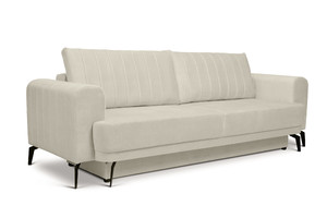 Sofa-bed Luzano, cream/light beige