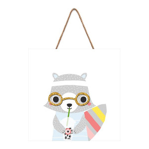 Picture Raccoon 30 x 30 cm