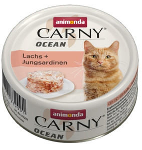 Animonda Carny Ocean Cat Food Salmon & Young Sardines 80g