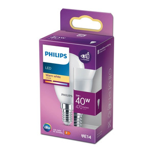 Philips LED Bulb P45 E14 470 lm 2700 K