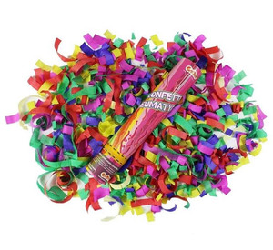 Confetti Party Popper, multicolour