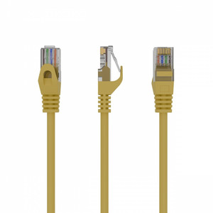Gembird Patch Cord Cat.6 UTP 0.5m, yellow