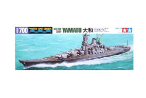 Tamiya Model Kit Japanese Battleship Yamato 14+