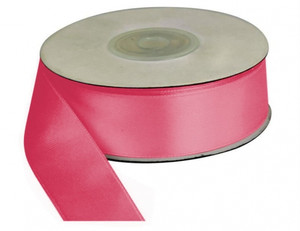 Satin Ribbon 25m 25mm, pink