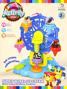 Activity Doh Ferris Wheel Ice Cream Playset with Modelling Compound 3+