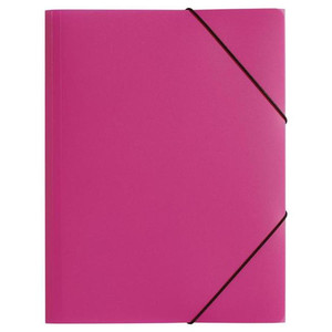 Durable Document Folder with Elastic Band A4 Trend 1pc, pink