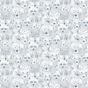GoodHome Fleece Wallpaper Jad, grey