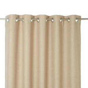 Block-out Curtain GoodHome Novan 140x260cm, light beige