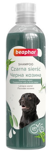 Beaphar Black/Dark Coat Dog Shampoo with Sage & Aloe Vera 250ml