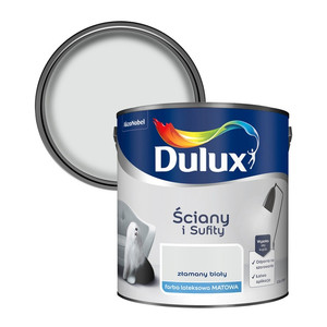 Dulux Walls & Ceilings Matt Latex Paint 2.5l off white