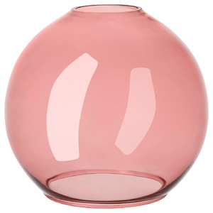 JAKOBSBYN Pendant lamp shade, pink, 15 cm