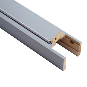 Adjustable Interior Door Frame Header 100-140mm 80, premium matt grey