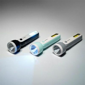 Tiross LED Flashlight 3W LED+1W COB, assorted colours, 1pc