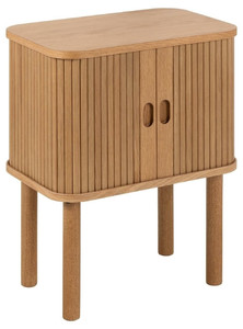 Nightstand Bedside Table Langley, oak-look