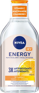 Nivea Micellar Water Energy Vitamin C, B3, Cranberry 400ml