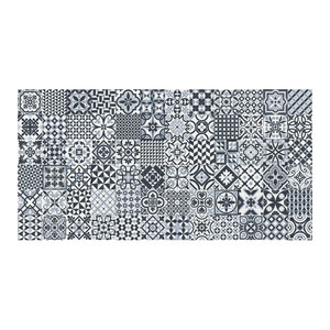 Gres Tile Wall/Floor Deco Heritage 32 x 62.5 cm, black, 1 m2