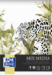 Oxford Paper Pad Mix Media A4 25 Sheets