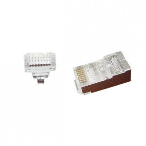Gembird Universal Pass-through Modular FTP Plug 8P8C, 10pcs