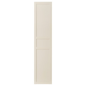 FLISBERGET Door, light beige, 50x229 cm