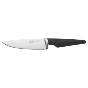 VÖRDA Utility knife, black, 14 cm