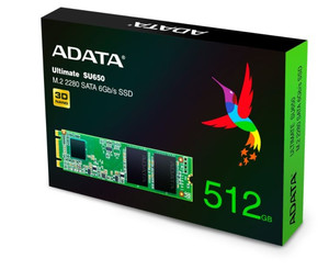 Adata Drive SSD Ultimate SU650 512GB M.2 TLC 3D 2280 SATA