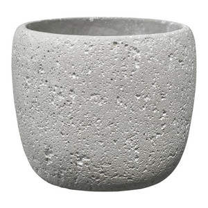 SK Soendgen Keramik Bettona Plant Pot 14 cm, indoor, light grey