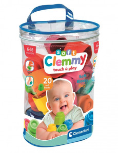 Clementoni Clemmy Blocks 20pcs 6m+