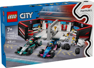 LEGO City F1 Garage & Mercedes-AMG & Alpine Cars 7+