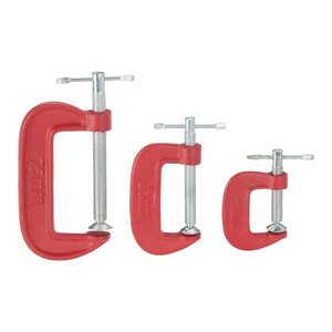 G-Clamps Set 1'' 2'' 3'', 3 Pack