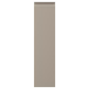 UPPLÖV Door, matt dark beige, 20x80 cm