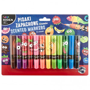 Kidea Scented Markers 12 Colours