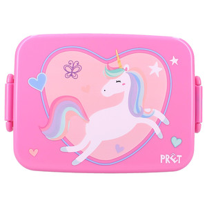 Pret Lunch Box Unicorn Heart Pink