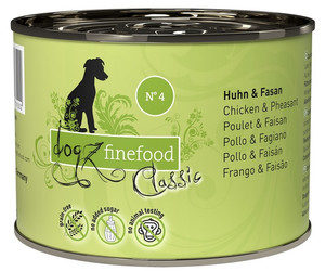 Dogz Finefood N.04 Chicken & Pheasant Wet Dog Food 200g