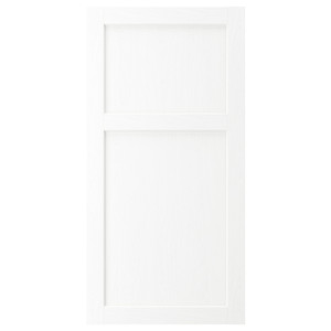ENKÖPING Door, white wood effect, 60x120 cm