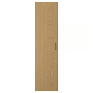 TONSTAD Door, oak veneer, 50x195 cm
