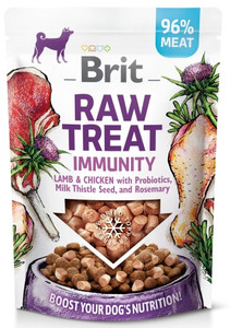 Brit Raw Treat for Dogs Immunity Lamb & Chicken 40g
