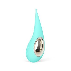 Lelo Elliptical Clitoral Stimulator Dot Aqua
