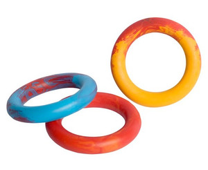 Dog Chew Toy Ring Large 16cm, 1pc, assorted colours