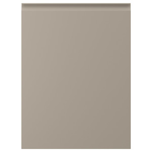 UPPLÖV Door, matt dark beige, 60x80 cm