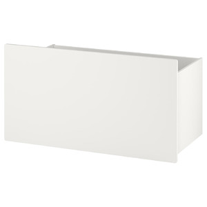 SMÅSTAD Box, white, 90x49x48 cm