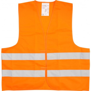 High Visibility Vest VEST-O Size L, orange