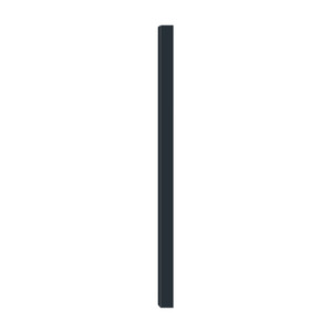 Polbram Steel Group Fence Post galvanized, painted anthracite, 5x5x200 cm
