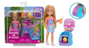 Barbie Family & Friends Chelsea Cupcake Baking Backpack Chelsea Doll JBF46 3+