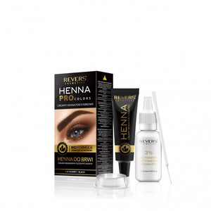 Revers Creamy Henna for Eyebrows Pro Colors 1.0, black