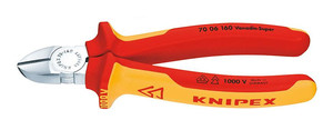KNIPEX Diagonal Cutter Cutters 1000V 180mm