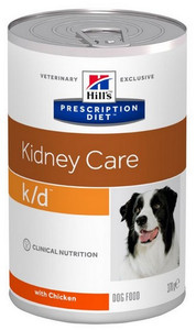 Hill's Prescription Diet k/d Kidney Care with Chicken Wet Food for Dogs 370g