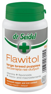 Dr Seidel Flawitol for Large Breed Puppies 60 Tablets