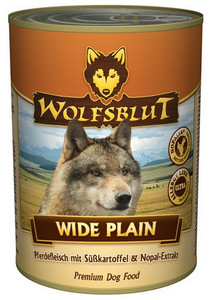Wolfsblut Dog Wide Plain Dog Wet Food with Horse 395g