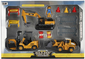 Alloy Truck Metal Construction Set 3+